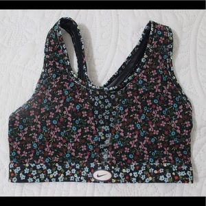 Floral Nike Sports Bra